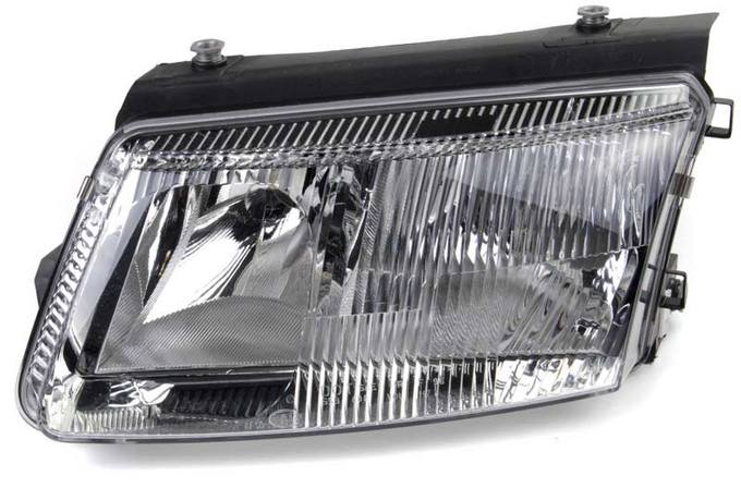 VW Headlight Assembly - Driver Side (Halogen) 3B0941017Q - Hella H11751011